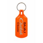 Tag Shape ABS Printed Meena Keychain