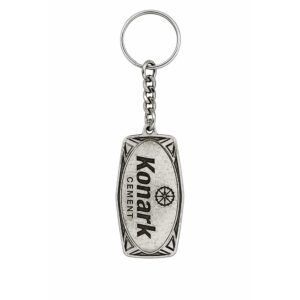 Vintage Nickel Spark Keychain