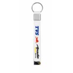 Satin Strap Promotional Keychain