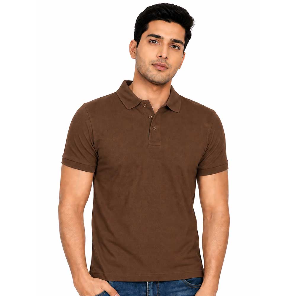 Custom Printed Black Corporate Polo T-Shirt for Wholesale Uniform Supply - Image 2