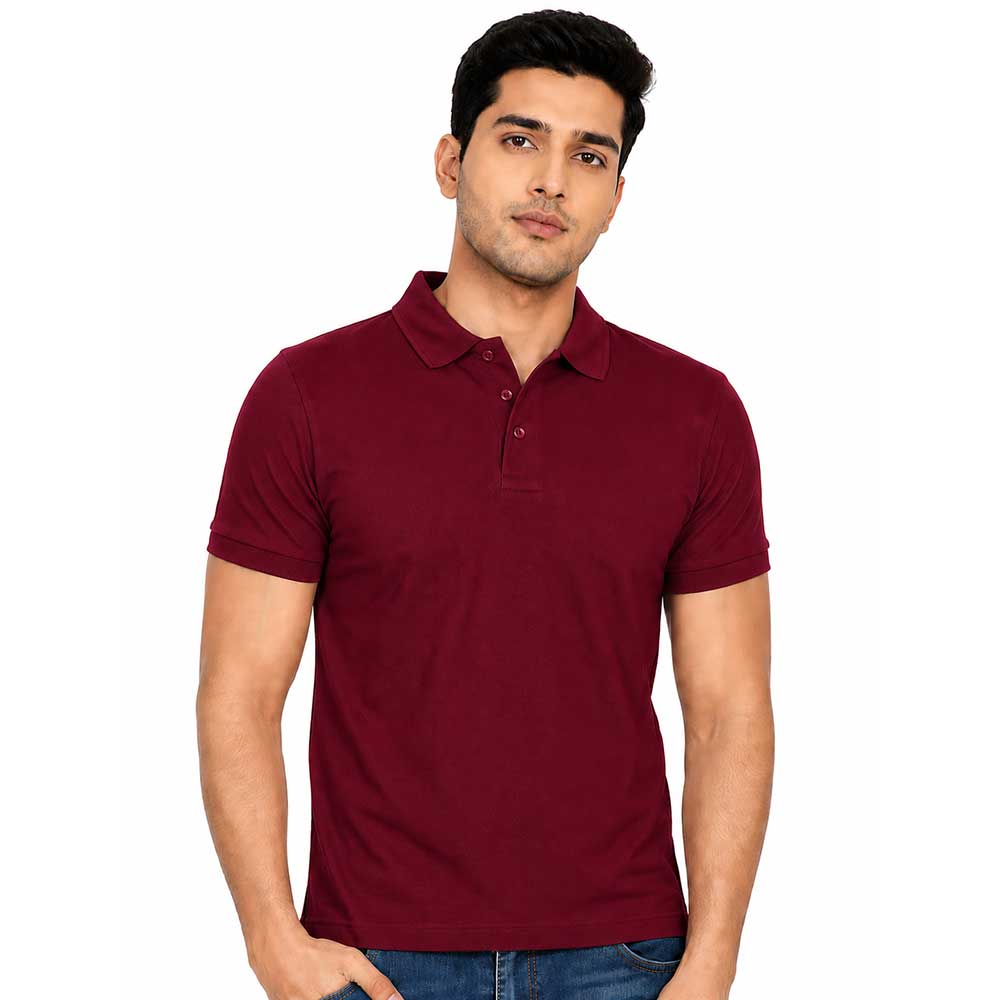 Custom Printed Black Corporate Polo T-Shirt for Wholesale Uniform Supply - Image 3